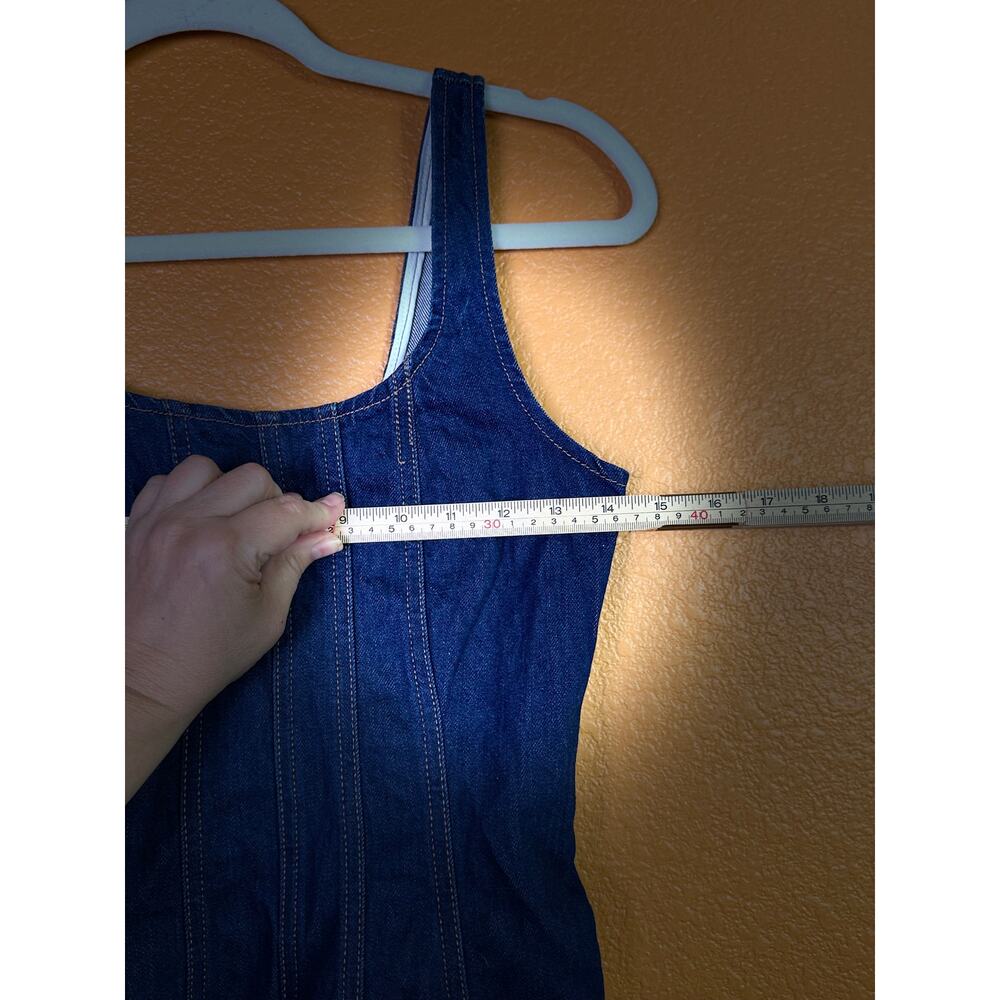 NWT Women's Kate Spade New York Target Denim Tank Dress Tennis Trapeze Size 0 - Picture 4 of 11